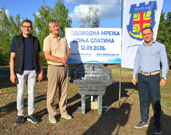 U Donjoj Slatini završena izgradnja vodovodne mreže