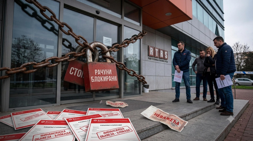 Ponovo blokirani računi RTRS-u