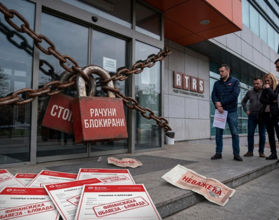 Ponovo blokirani računi RTRS-u