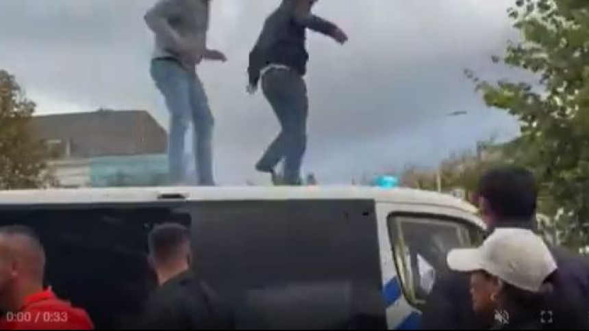 Албанци се сукобили са полицијом Холандије