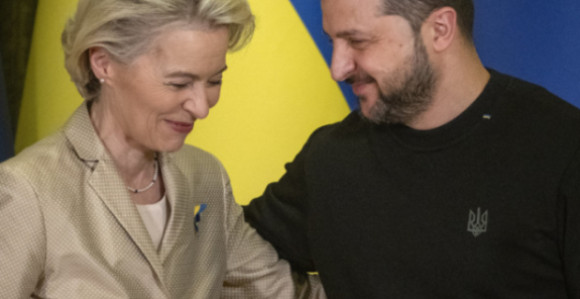 Fon der Lajen sa Zelenskim: EU podržavaće Ukrajinu