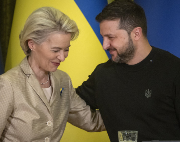 Fon der Lajen sa Zelenskim: EU podržavaće Ukrajinu