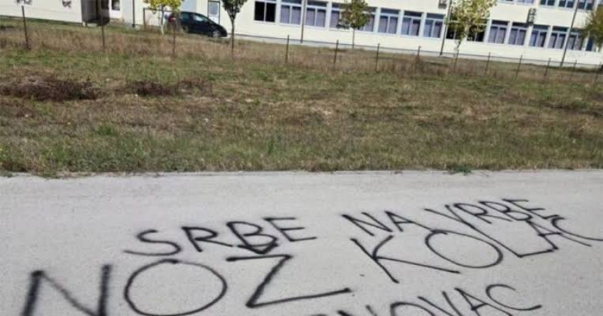 U Brčkom osvanuli grafiti sa govorom mržnje prema Srbima