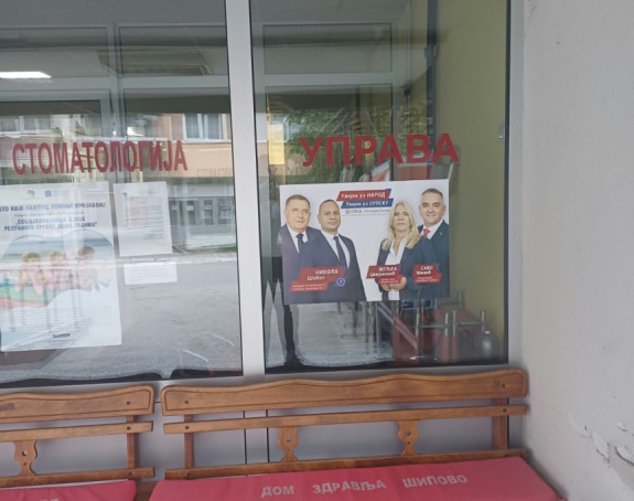 Hoće li CIK kazniti SNSD zbog plakata u Domu zdravlja Šipovo?
