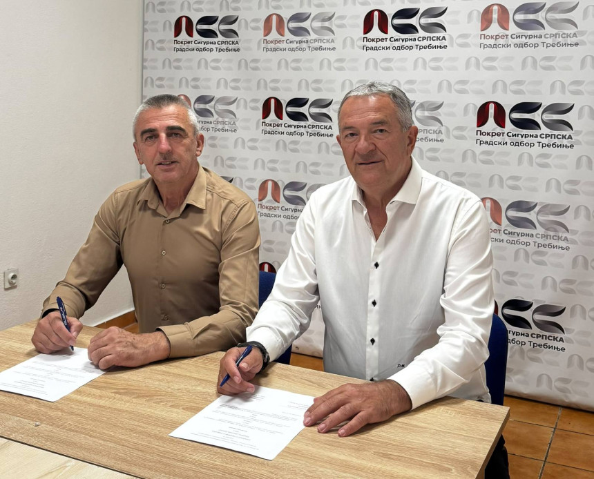 Pokret za Trebinje pristupio Pokretu Sigurna Srpska