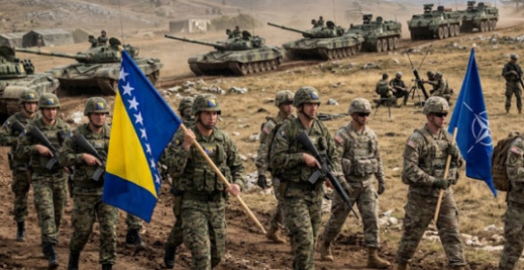 Na Manjači najveća vojna vježba pripadnika OS BiH i NATO-a
