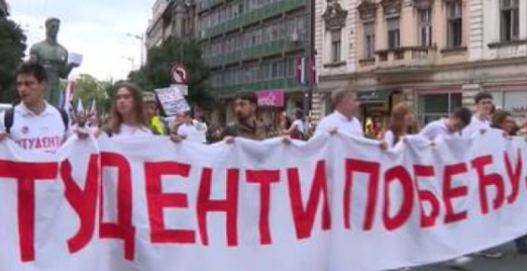 Studenti se prvi put oglasili nakon pobjede na izborima