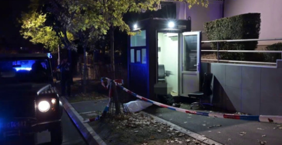 Teroristički napad ispred ambasade Izraela u Beogradu