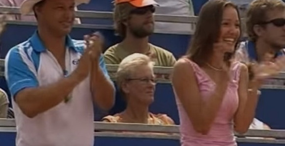 Video: To je ljubav! Ovako je Jelena bodrila Noleta kad je osvojio prvu titulu prije 10 godina!