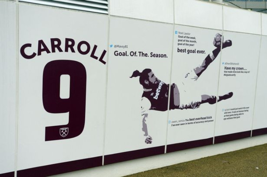 Vest Hem "izbrisao" Pajea, tu je novi mural...