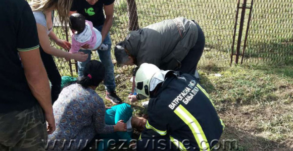 Vatrogasci spasili ženu iz plamena