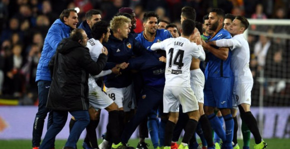 Suspenzija zbog tuče poslije meča Valensija - Hetafe!