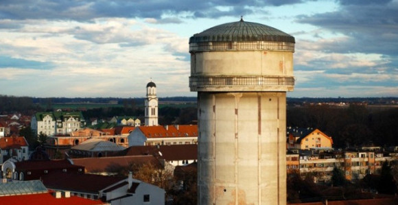 Hitna sanacija dijela fasade vodotornja