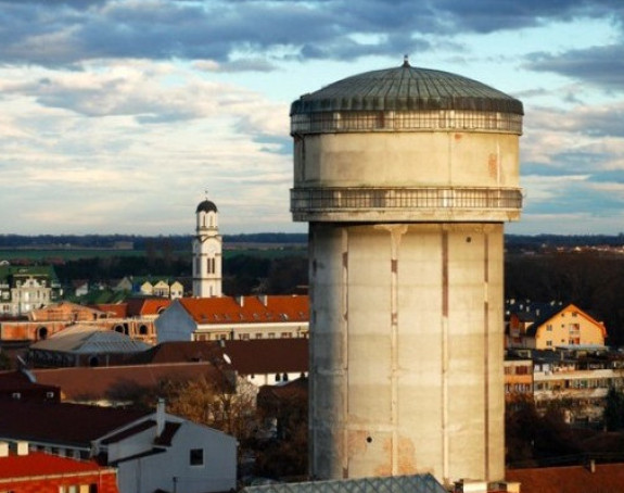 Hitna sanacija dijela fasade vodotornja