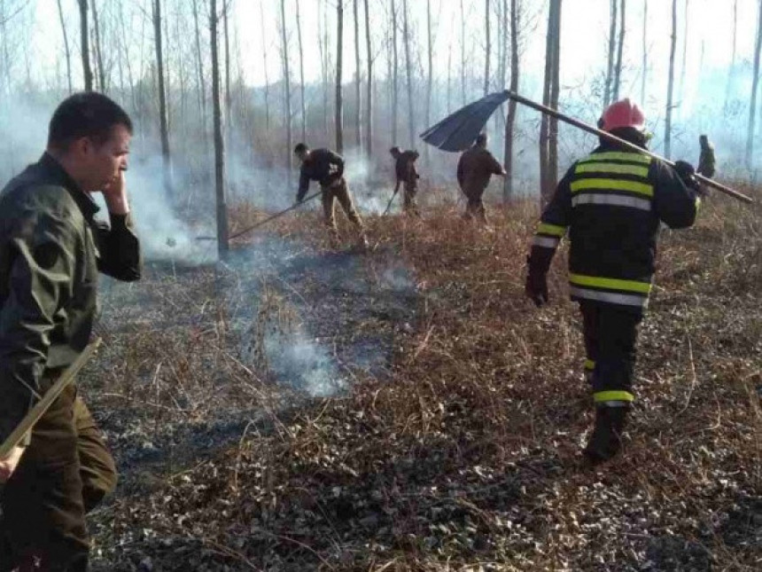 Opet izbio požar na Fruškoj gori