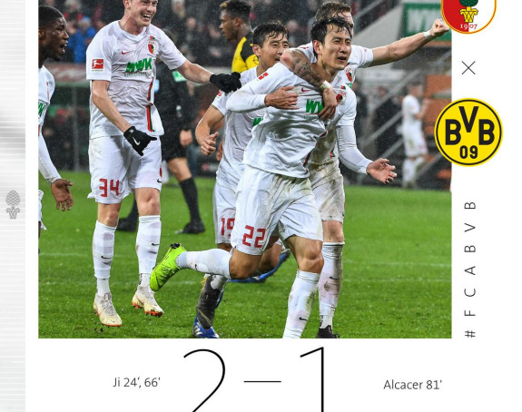 BL: Poraz Borusije u Augzburgu, na potezu Bajern!