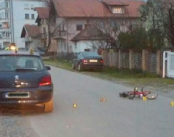 Bijeljina: Pežoom udario dijete na biciklu!