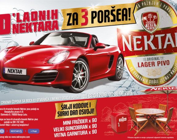 Уз 10 "Нектара" до 3 "Поршеа"