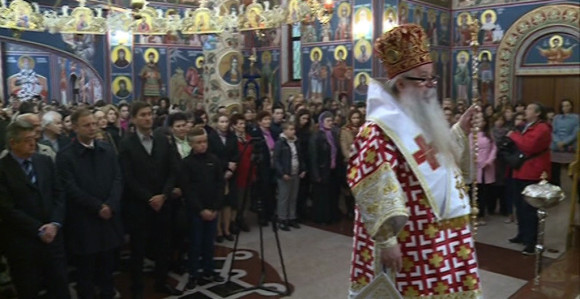 Vaskrs u hramu Rođenja presvete Bogorodice 