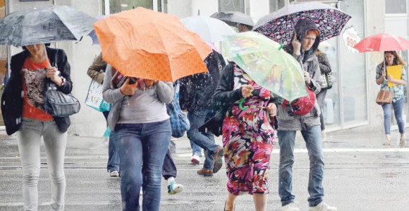 Sutra kiša, obilnije padavine na jugu