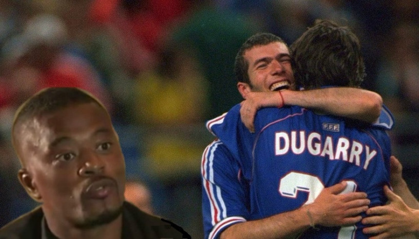 Evra, Dugari i stidne dlačice Zinedina Zidana!