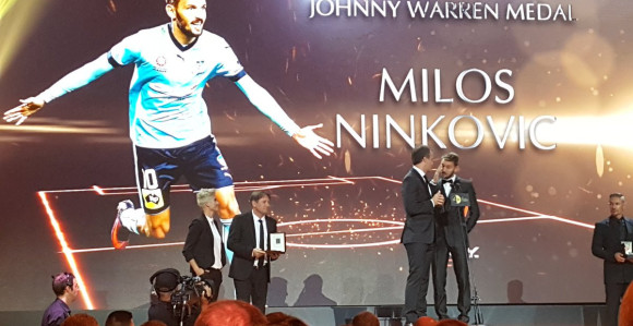 Miloš Ninković igrač godine u Australiji!