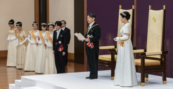 Прво обраћање јапанског цара