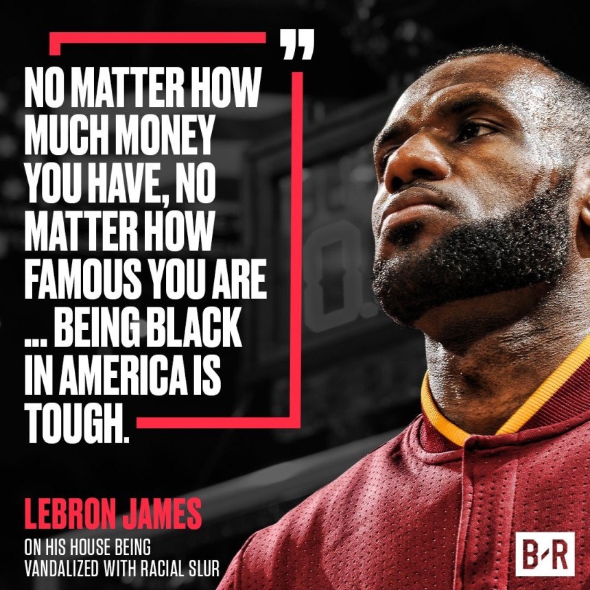 Lebron: Teško je biti crnac u Americi!