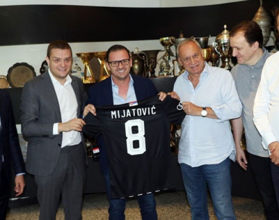Mijat posjetio Partizan: Računajte UVIJEK na mene!
