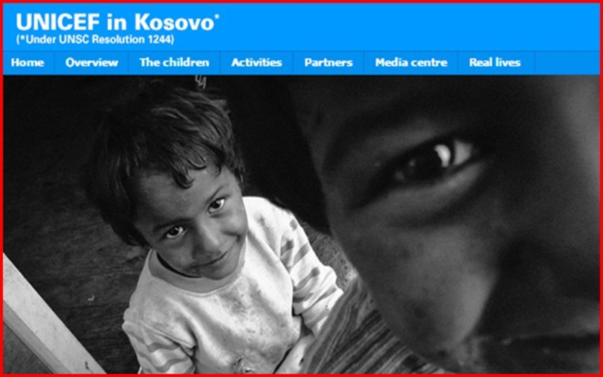 Фуснота за Косово на сајтовима УН