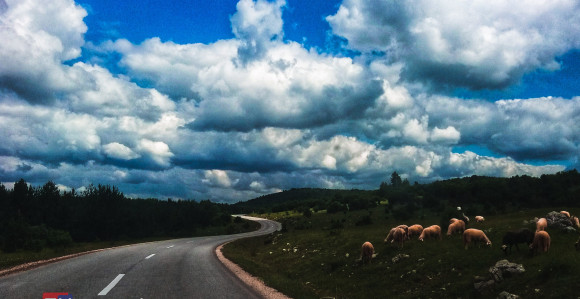 Danas suvo, mogući odroni