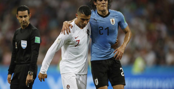 Ronaldo pomogao Kavaniju: "Uvijek će mi biti idol!"