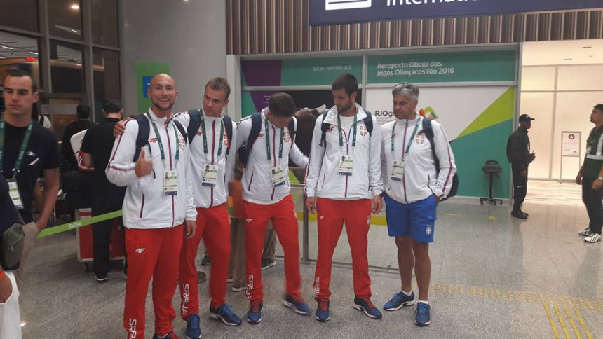 Prvi srpski olimpijci stigli u Rio!