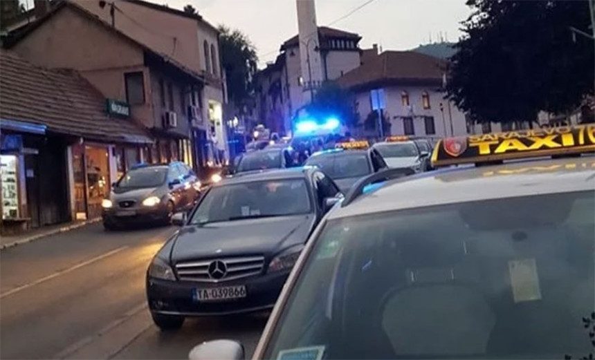 Incident nakon udesa u Sarajevu 
