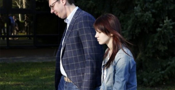 Danima pratio Vučićevu kćerku