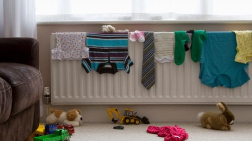 Sušenje odjeće u kući može biti veoma opasno