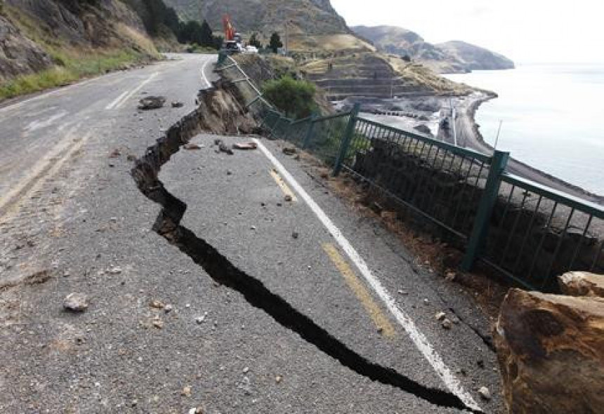 Jak zemljotres pogodio Novi Zeland
