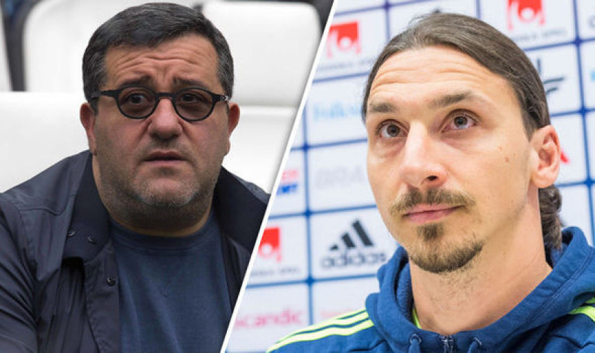 Raiola: Zlatan je odbio ponudu od 100 milona evra!
