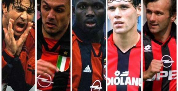 Van Basten, Savićević, Maldini, Barezi, Simone, Kostakurta i naravno Žorž Vea...!