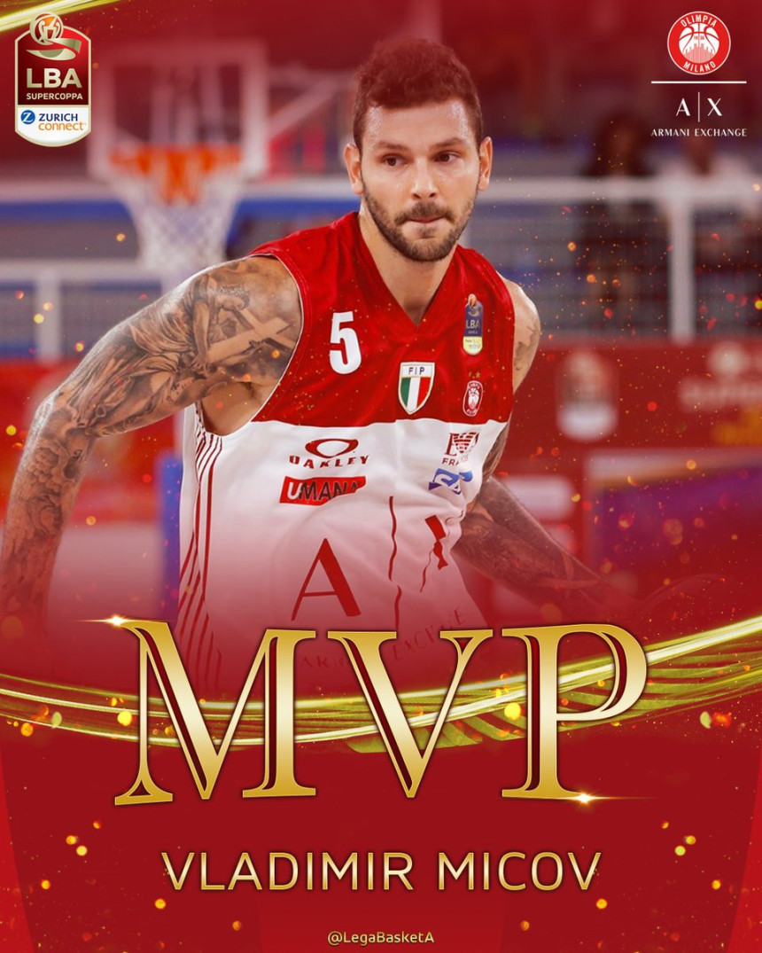 Video: Armaniju Superkup Italije, Micov MVP!