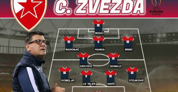 LE: Crvena zvezda - tim za Arsenal...