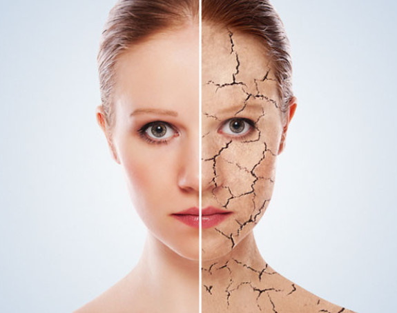 Разлика између суве и дехидриране коже