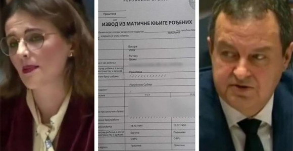 Dačić u UN donio rodni list Vljori Čitaku