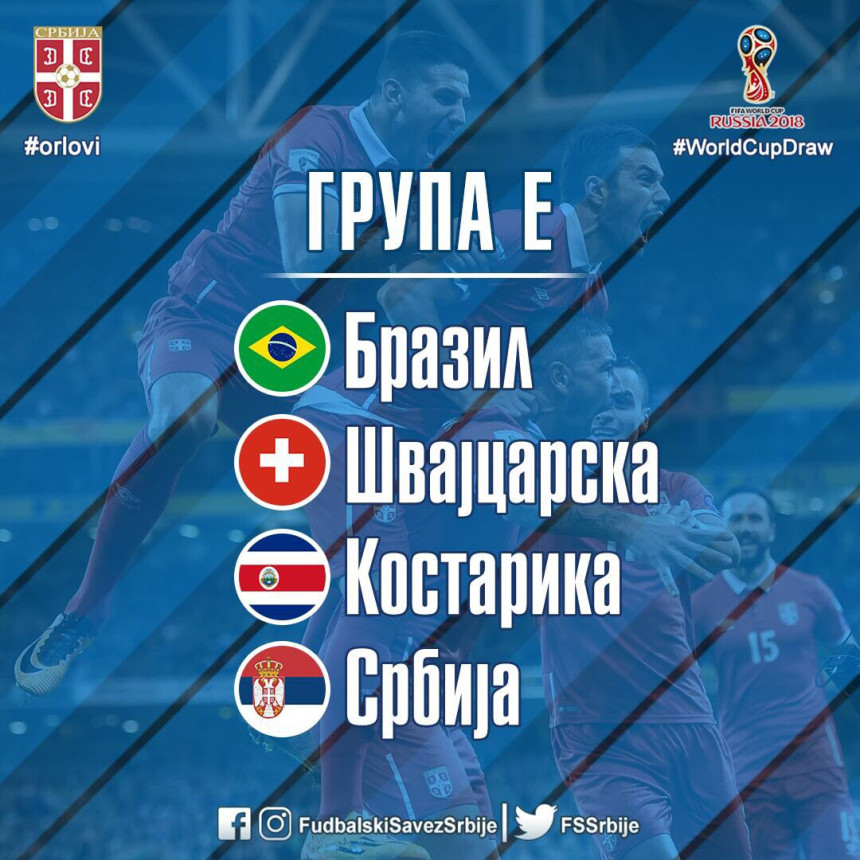 SP: Grupa Srbije na SP, reakcije...