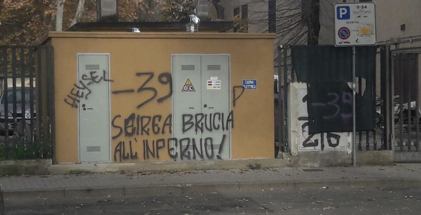 Navijači Juvea sjajni na užasne grafite u Firenci!