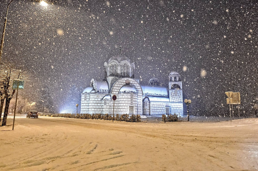 Za Božićno jutro temperatura -15°C