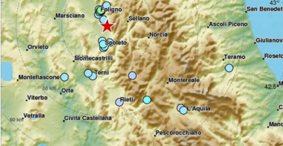 Zemljotres pogodio centralnu Italiju
