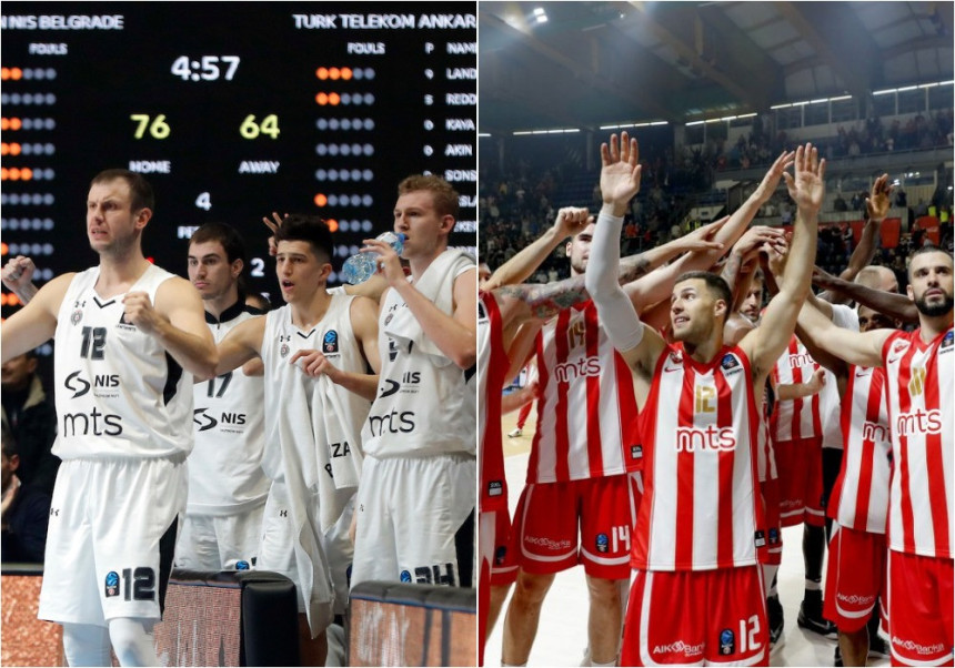 Top 16 EK: Partizan želi šansu, Zvezda važnu pobjedu!