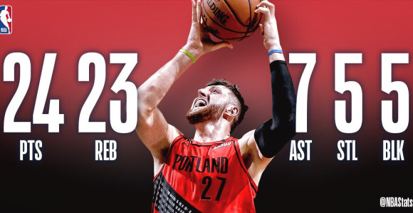 Bogdan i Bjelica odlični, pobijedila ih ''zvijer'' Nurkić!