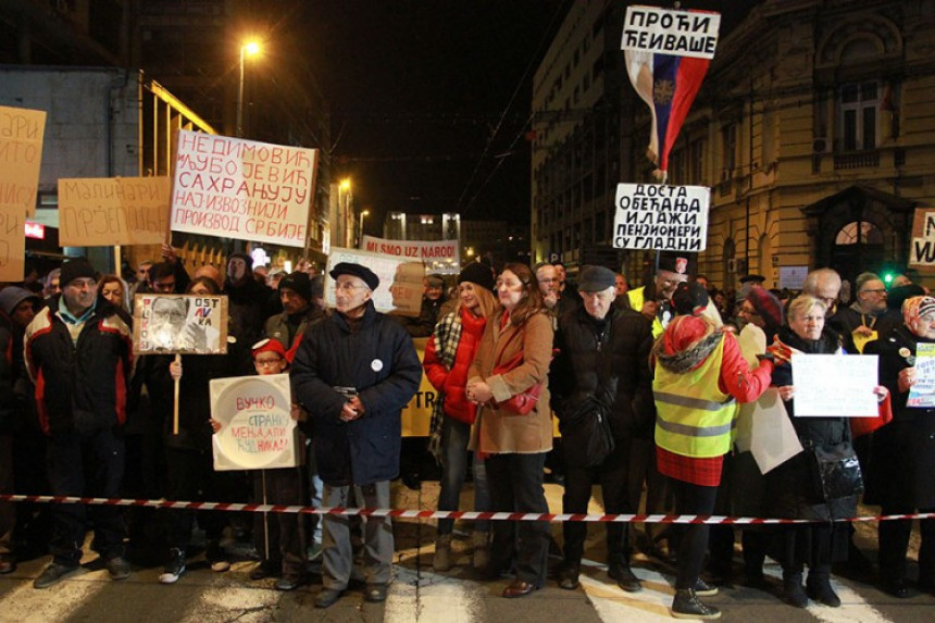 Протест у Београду: Тражи се оставка